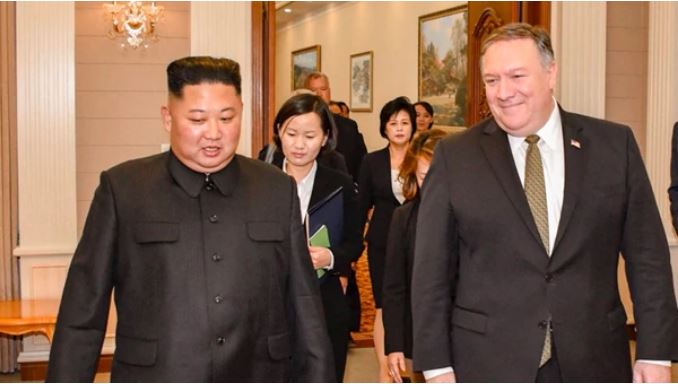Pompeo se reunió con Kim Jong-un y anunció un «progreso» en acuerdos de desnuclearización
