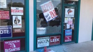 Atacaron a balazos una oficina del Partido Republicano en Florida