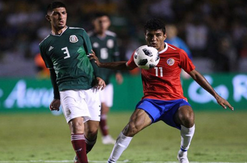 Prensa internacional habló sobre el partido entre Costa Rica y México