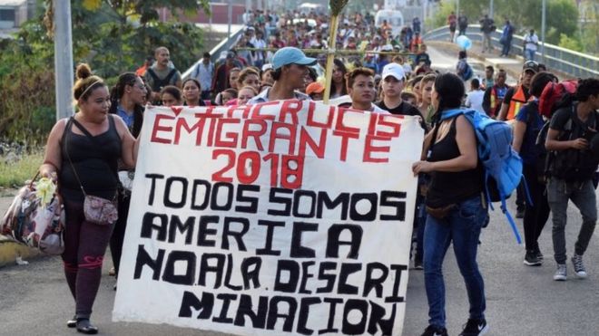 México reporta presencia de ‘algunos’ costarricenses en caravana de migrantes
