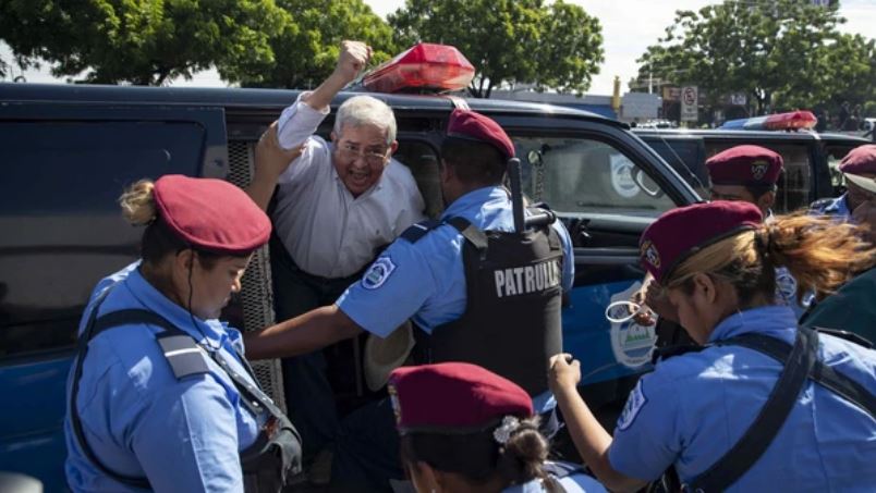 Oposición nicaragüense reportó 552 presos políticos por protestar contra Daniel Ortega