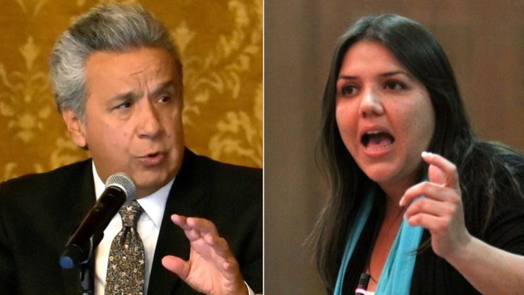 El presidente de Ecuador separó de su cargo a la vicepresidente acusada de corrupción