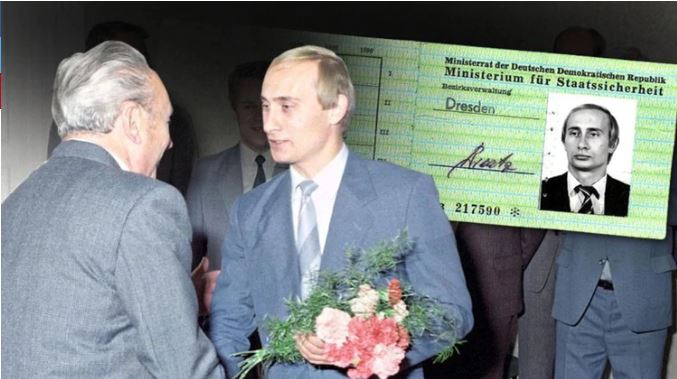 Aparece la identificación de Putin expedida por la temible policía secreta de Alemania Oriental