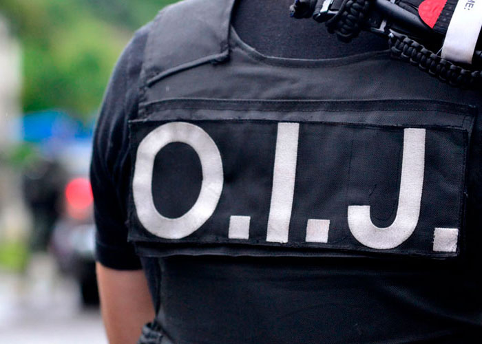 OIJ desarticula banda criminal “Los Lara” que operaba en San José