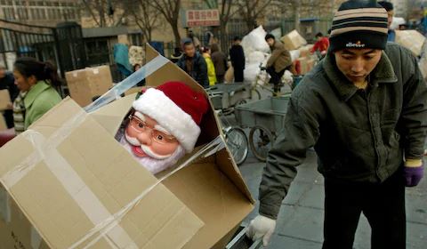 El lugar en China donde está prohibida la Navidad: Langfang