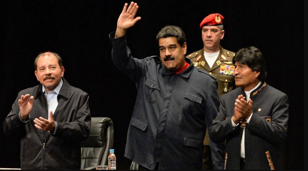 Evo Morales y Nicolás Maduro respaldaron al régimen de Daniel Ortega y rechazaron las advertencias de la OEA