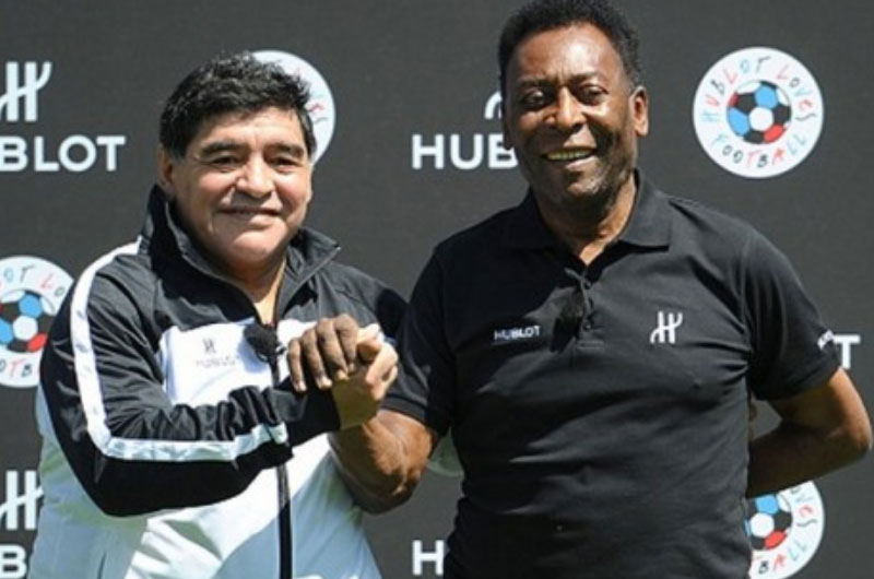 Pelé consideró a Maradona mejor que Lionel Messi: ‘No se puede comparar’