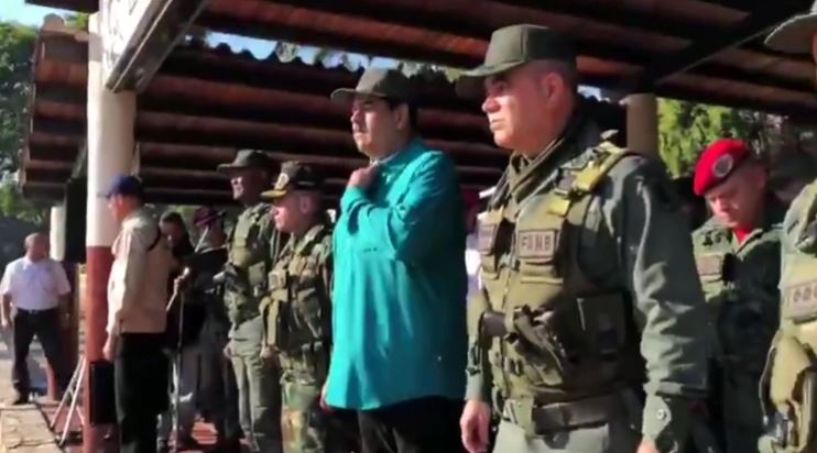 Maduro pidió lealtad al Ejército: «Tenemos que hacer respetar el poder de la nación venezolana, con el poder militar»