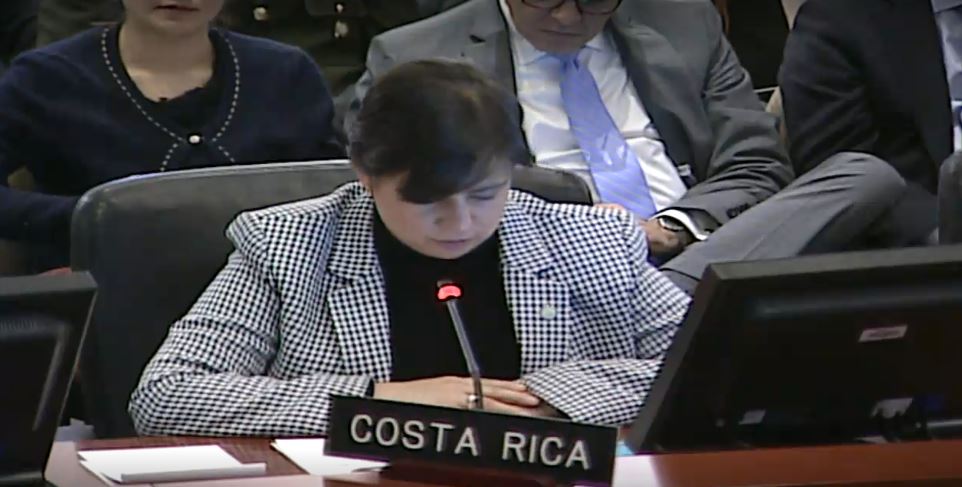 Costa Rica clama ante OEA por salida diplomática de crisis política en Nicaragua
