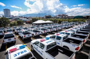 Fuerza Pública adquiere 50 patrullas y 102 motocicletas para reforzar vigilancia