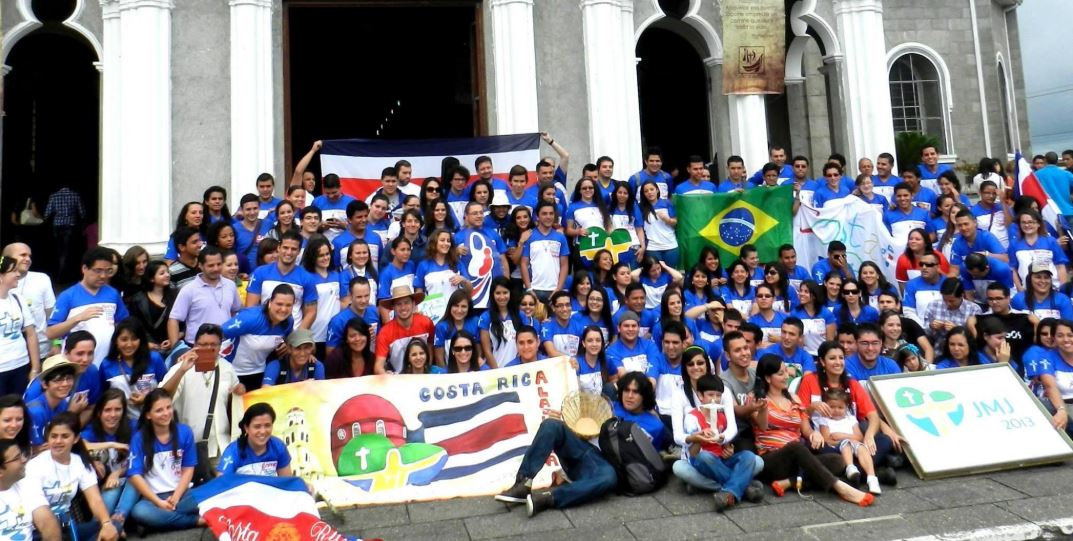 ¡Todo listo para la Jornada Mundial de la Juventud! Costa Rica ya ha dicho presente en ediciones anteriores