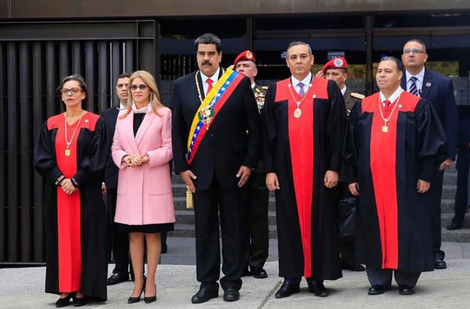 El Tribunal Supremo chavista denunció un intento de golpe de Estado y expresó su reconocimiento a Nicolás Maduro
