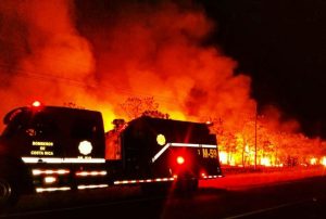 Guanacaste ya registra dos incendios forestales en apenas dos semanas del 2019
