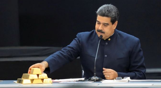El régimen de Nicolás Maduro sacó 8 toneladas de oro del Banco Central de Venezuela en la última semana