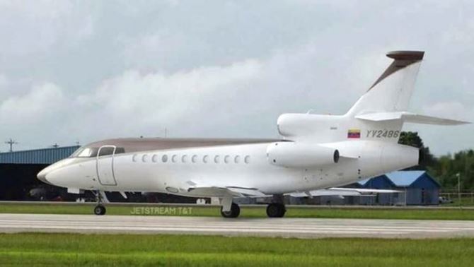 Denuncian que un avión de PDVSA llegó a Suiza con altos funcionarios para realizar operaciones de lavado y tráfico de oro