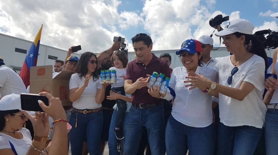 Venezolanos en Miami recaudaron más de 1.000 cajas de ayuda humanitaria