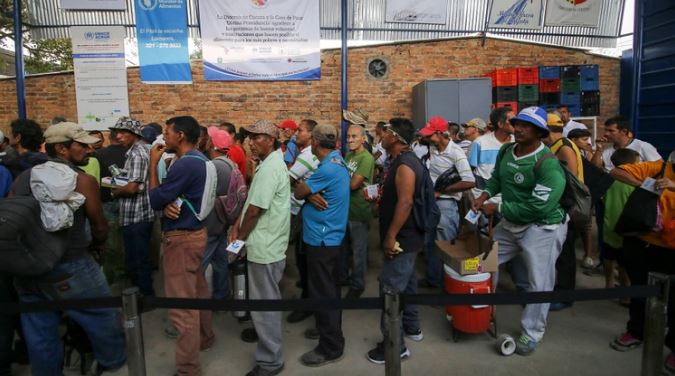 Vaticinan que para finales de 2019 habrán casi seis millones de migrantes venezolanos en Colombia
