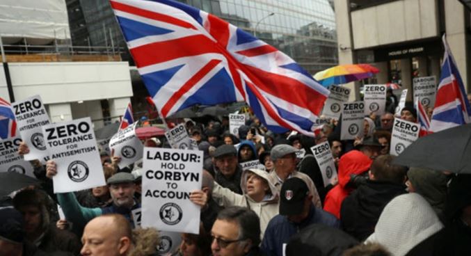 Reino Unido alcanzó un nuevo récord histórico de antisemitismo por tercer año consecutivo