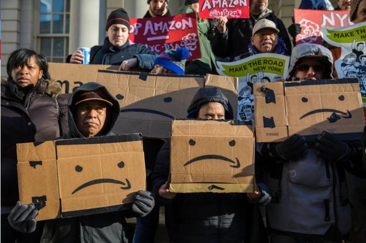 Amazon canceló los planes de tener una sede en Nueva York