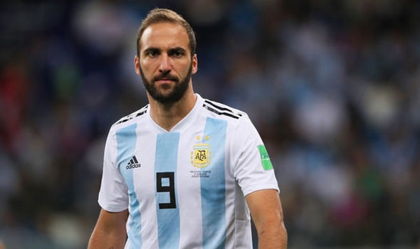 Gonzalo Higuaín se retiró de la selección Argentina