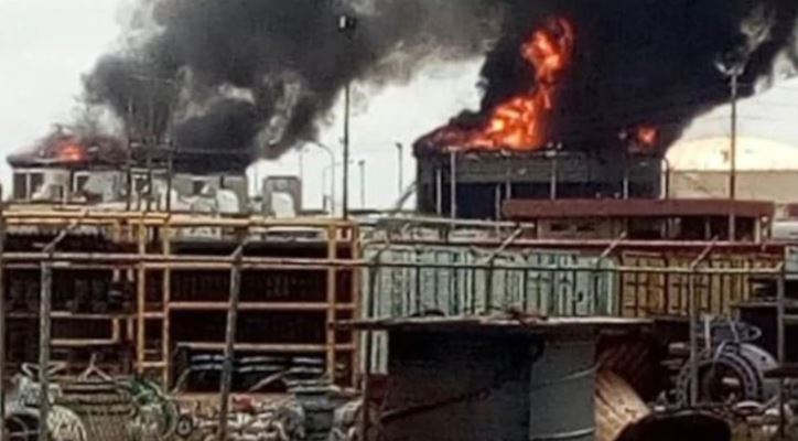 Explotaron dos tanques de almacenaje de diluyente en una planta petrolera en Venezuela