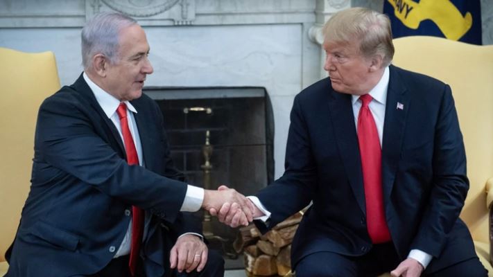 Donald Trump recibió a Benjamin Netanyahu y reconoció la soberanía de Israel en los Altos del Golán