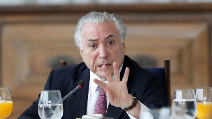 La Justicia de Brasil ordenó liberar al ex presidente Michel Temer