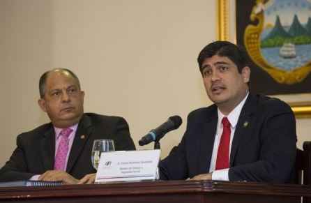 Carlos Alvarado niega haber sido alertado por expresidente Solís del hueco fiscal