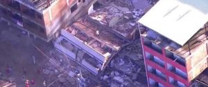 Tragedia en Río de Janeiro: al menos dos personas murieron por el derrumbe de dos edificios