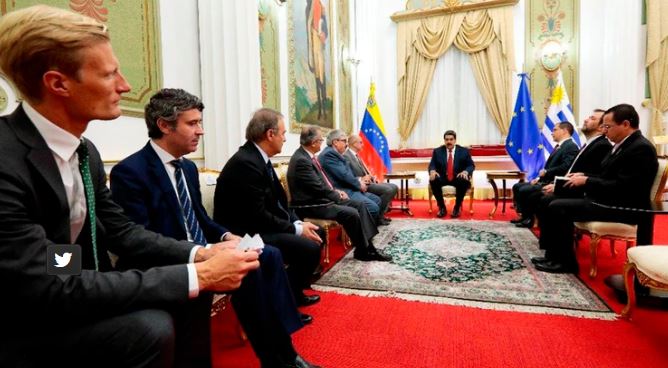 El Grupo Internacional de Contacto se reunió con Nicolás Maduro y se encontrará con Juan Guaidó en Caracas