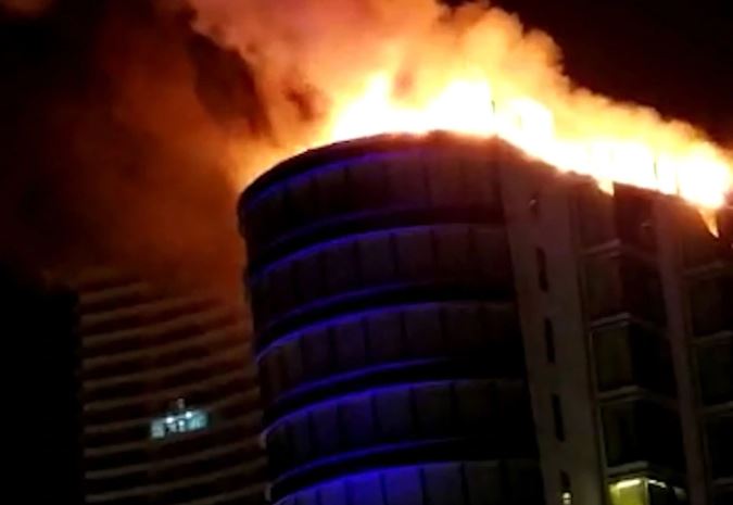 Incendio en un hotel de lujo en Punta del Este: más de 100 personas debieron ser evacuadas