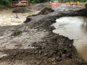 CNE atendió 23 incidentes por inundaciones en Paquera debido a las fuertes lluvias