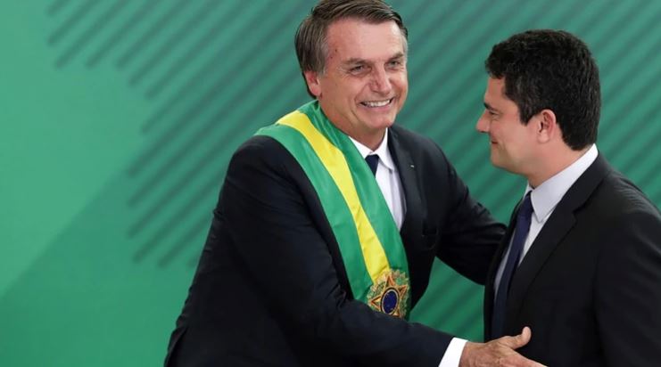 Jair Bolsonaro anunció que nominará al ministro Sergio Moro para la Corte Suprema de Brasil