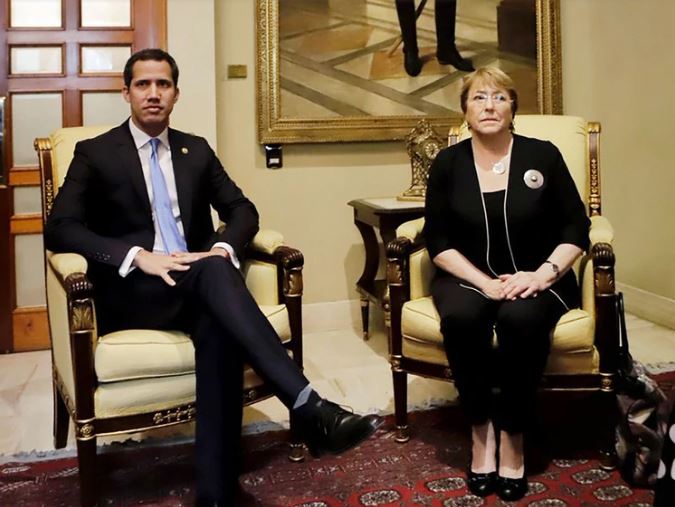Juan Guaidó: «Michelle Bachelet manifestó que está insistiendo con la liberación de los presos políticos»