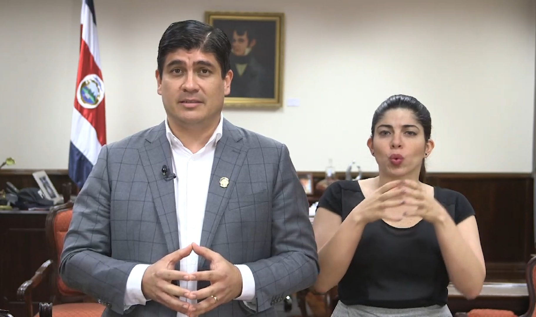 Presidente Carlos Alvarado cancela participación en Traspaso de Poderes en Panamá