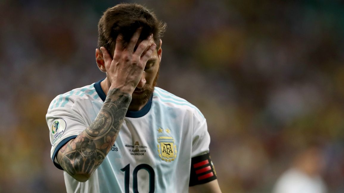 Messi tras el empate ante Paraguay: «Ya no se gana más con la camiseta»