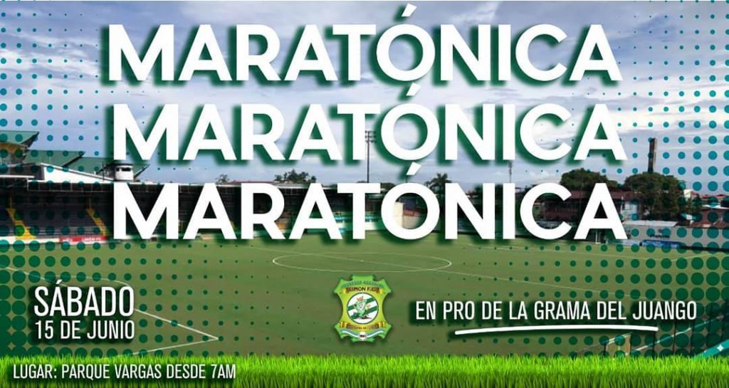 Limón FC realizará maratónica para cambiar gramilla del Juan Gobán