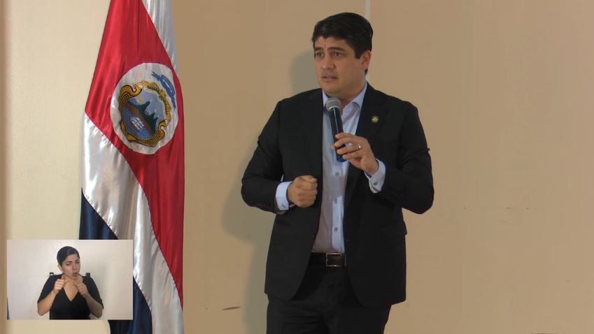 Carlos Alvarado promete crear más de 3000 empleos a partir de junio