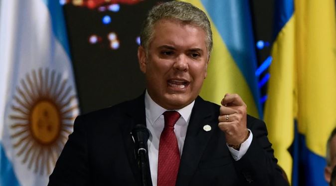 Iván Duque criticó a Maduro por ofrecer protección a los líderes fugados de las FARC