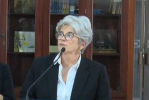 Rocío Aguilar descarta renunciar a su cargo como Ministra de Hacienda