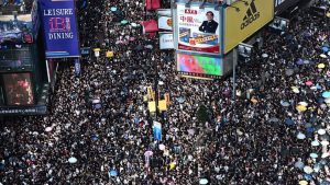 Por séptimo domingo consecutivo estallaron las protestas en Hong Kong contra el gobierno chino
