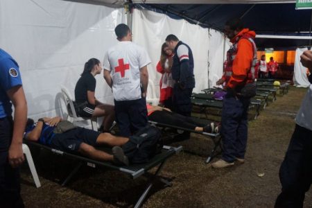 Cruz Roja atendió a 358 romeros durante el fin de semana: golpes, caídas y desmayos las principales causas