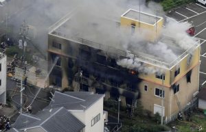 El incendio en un estudio de animación dejó al menos 33 muertos en Japón
