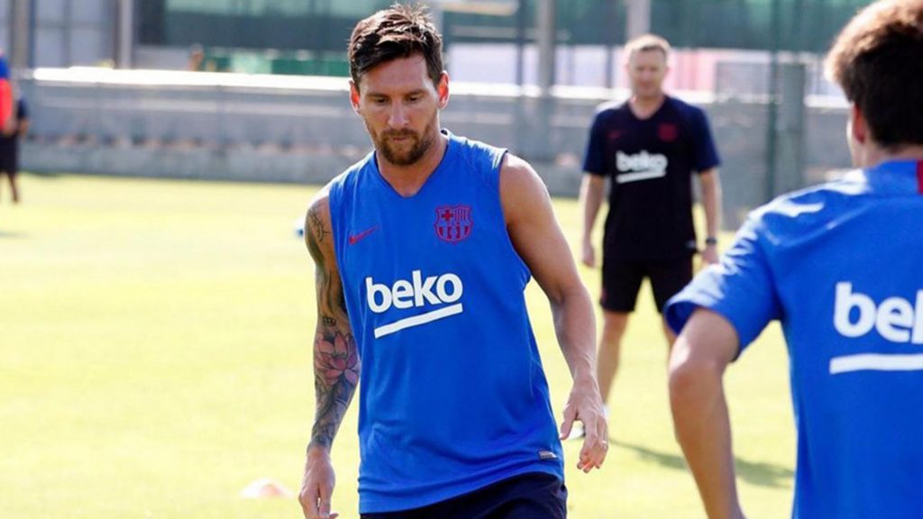 Preocupación en Barcelona por la lesión de Lionel Messi
