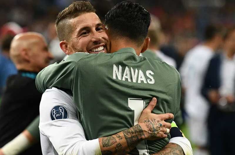Sergio Ramos no quiere que Keylor Navas de vaya del Madrid