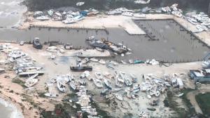 El 60% de la isla de Gran Bahama quedó inundada tras el paso del huracán Dorian