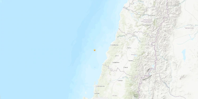 Un fuerte sismo de magnitud 6,8 sacudió el centro de Chile