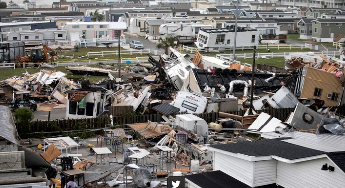 El huracán Dorian causa destrozos en Estados Unidos a fuerza de tornados: hubo al menos 20 en 24 horas