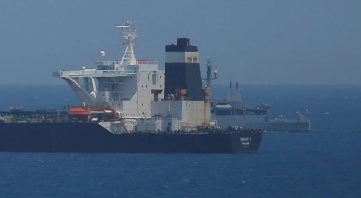 Petrolero iraní liberado por Gibraltar y buscado por EEUU se encuentra frente a costas de Siria