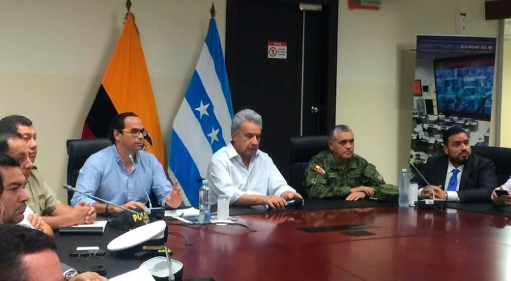 Ecuador pidió una sesión extraordinaria de la OEA para denunciar los intentos de desestabilización contra Lenín Moreno